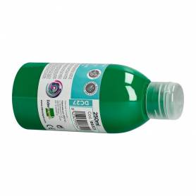 Pintura acrilica liderpapel bote de 250 ml verde oscuro