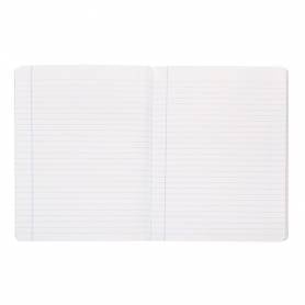 Libreta liderpapel antartik a5+ plus cosida 48 hojas 90g/m2 rayado horizontal con margen 6 colores surtidos