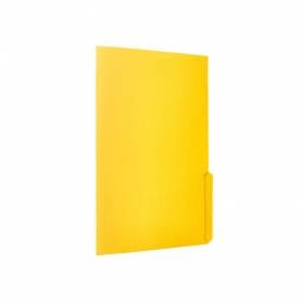 Subcarpeta cartulina liderpapel a4 pestaña inferior 240g/m2 color amarillo