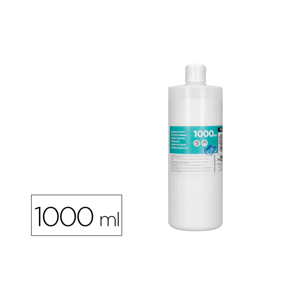 Barniz fijativo liderpapel acabado brillante bote de 1000 ml