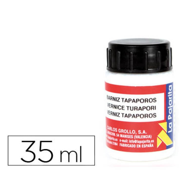 Barniz la pajarita tapaporos 35ml