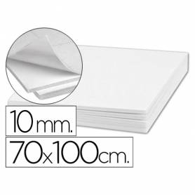 Carton pluma liderpapel blanco doble cara 70x100cm espesor 10 mm