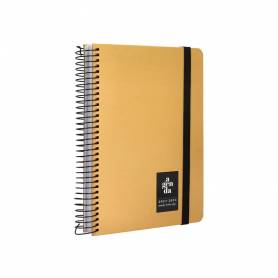 Agenda escolar liderpapel año 24 - 25 curso classic amarillo día página a5