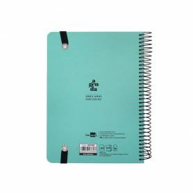 Agenda escolar liderpapel año 24 - 25 curso classic menta día página a5