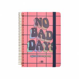 Agenda escolar liderpapel año 24 - 25 curso fantasia bad days día página a5