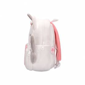 Cartera preescolar liderpapel mochila infantil peluche unicornio 260x100x240 mm