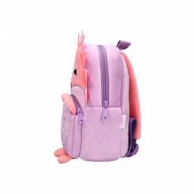 Cartera preescolar liderpapel mochila infantil peluche erizo 260x100x240 mm