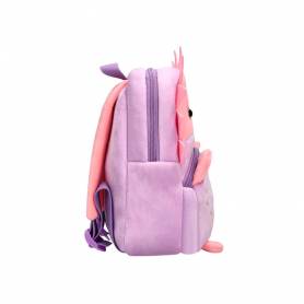 Cartera preescolar liderpapel mochila infantil peluche erizo 260x100x240 mm