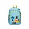 Cartera escolar liderpapel mochila infantil safari diseño león azul - ME38