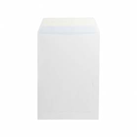 Sobre liderpapel bolsa a-6 offset blanco 100 gr 184x261 mm con tira de silicona caja de 250 unidades