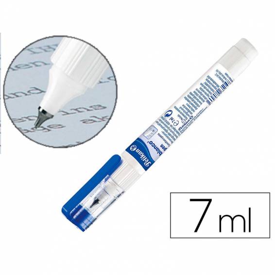 Corrector pelikan lapiz con punta metalica 7 ml