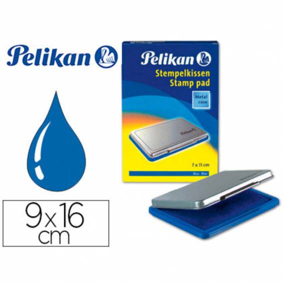 Tampon pelikan nº1 azul 90x160 mm