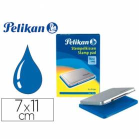 Tampon pelikan nº2 azul 70x110 mm