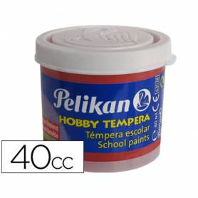 Tempera hobby 40 cc bermellon -n.58