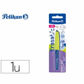 Roller pelikan erase 2.0 borrable punta 0,7 mm tinta gel color azul