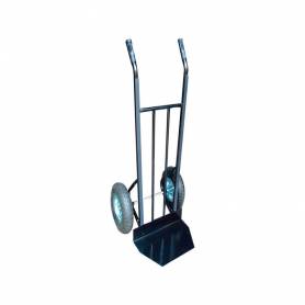 Carretilla portapaquetes q-connect con ruedas carga 250 kg 1250x556x625 mm