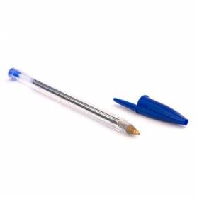 Boligrafo bic cristal original tinta azul unidad