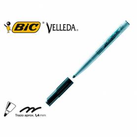 Rotulador bic velleda para pizarra negro punta redonda 1,4 mm