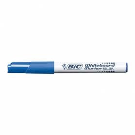 Rotulador bic velleda para pizarra azul punta redonda 1,4 mm