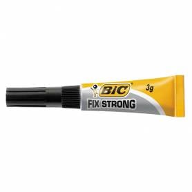 Pegamento bic fix strong 3 gr adhesivo extra fuerte