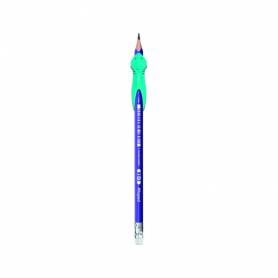 Lapices de grafito maped hb con goma borrar + adaptador ergonomico cubilete de 22 unidades - 853502