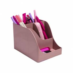 Organizador de sobremesa exacompta skandi color rosa viejo 155x119x109 mm - 69538D