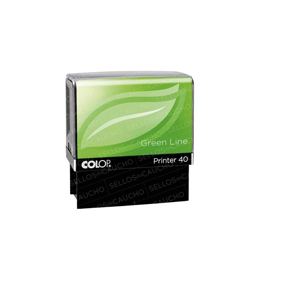 Sello Colop 40 Green Line 56x21 mm - Personalizado