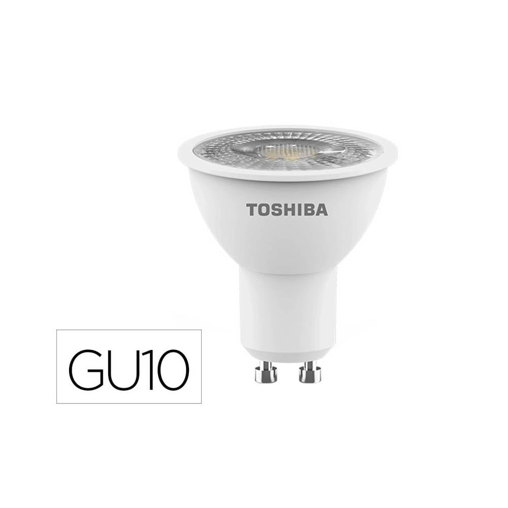 Bombilla led toshiba gu10 5.5w 3000k luz calida - 384907