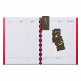 Cuaderno aula planner additio din a4 160 paginas plan anual y mensual con programcion y evaluacion - P242