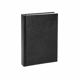 Agenda encuadernada liderpapel corfu a4 2025 semana vista negro papel 60 gr - 