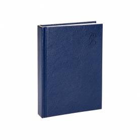 Agenda encuadernada liderpapel corfu a6 2025 día página azul papel 60 gr - 