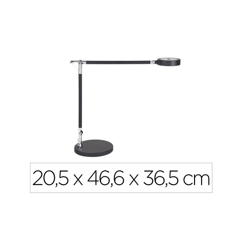 Lampara de escritorio maul led grace color vario color negro 205x466x365 mm - 8205090