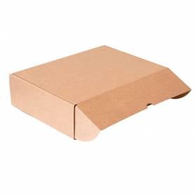 Caja automontable q-connect para e-commerce y regalo carton reciclado canal simple 3 mm kraft 430x320x150 mm - KF14310