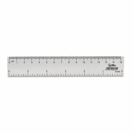 Regla liderpapel plastico cristal 15 cm - RG23