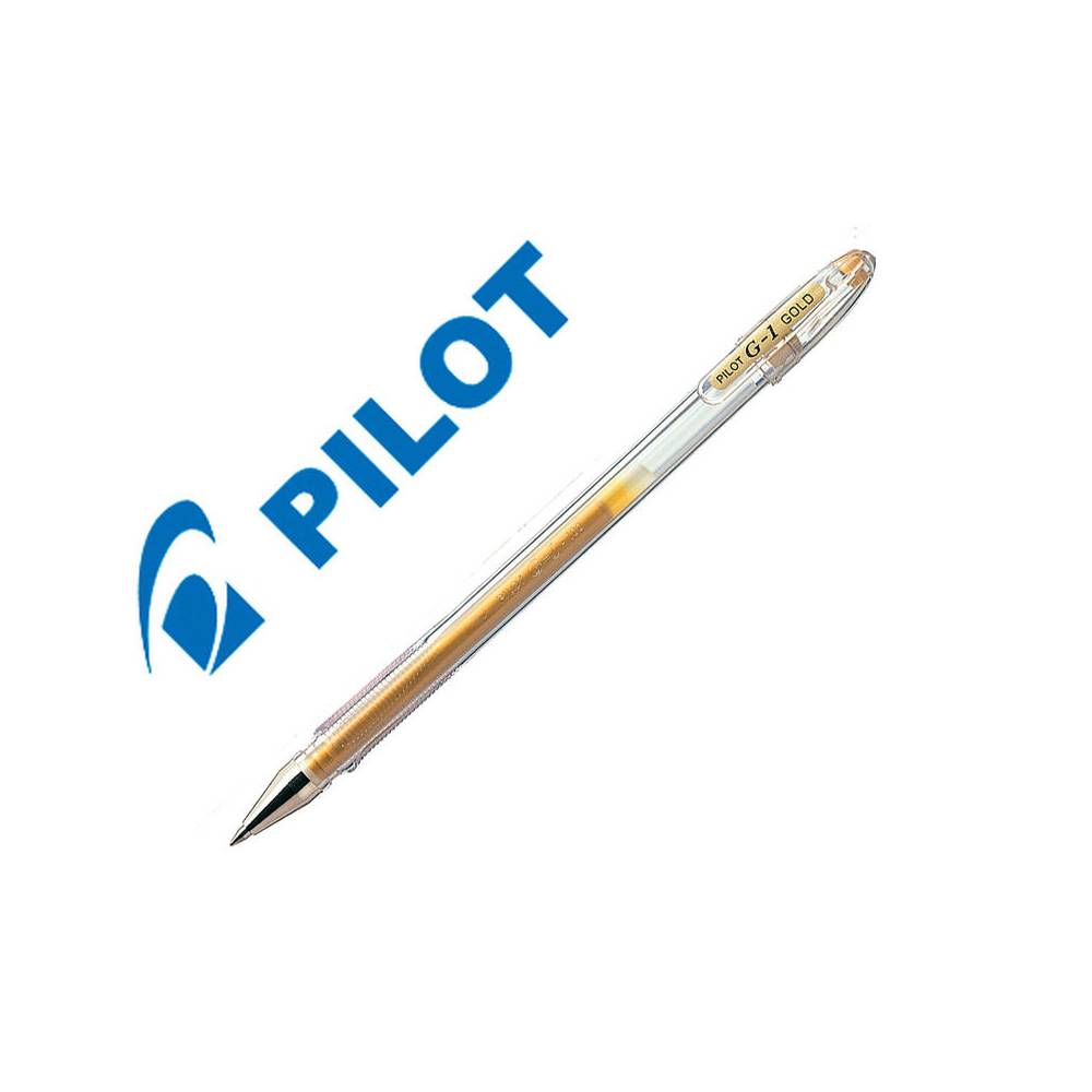 Boligrafo pilot g1 tinta gel oro - BL-G1-7T-GD