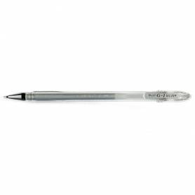 Boligrafo pilot g1 tinta gel plata - BL-G1-7T-SI