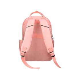 Mochila antartik diseño casual con asa multibolsillo color rosa 410x120x290 mm - TK81