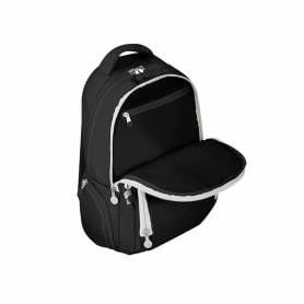 Mochila antartik multibolsillo 19l compartimento para portatil y tablet color negro450 x 160 x 300 mm - IK01