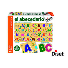 Juego diset didactico aprende el abecedario