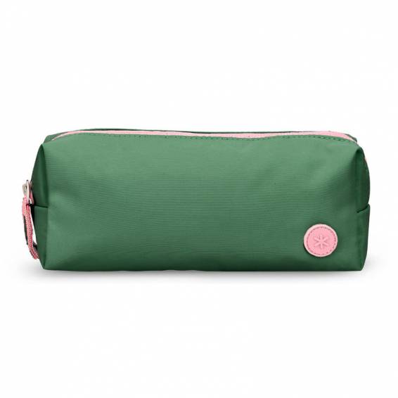 Estuche portatodo antartik 1 compartimento compañero de mochila teens verde 80 x 55 x 210 mm - IK20