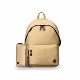 Mochila antartik teens 20l compartimento para portatil color beige 420 x 160 x 300 mm - IK23