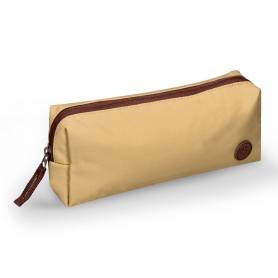 Estuche portatodo antartik 1 compartimento compañero de mochila teens beige 80 x 55 x 210 mm - IK24