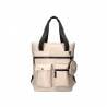 Cartera antartik bolso mochila casual color beige 400x120x390 mm - IK35