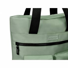 Cartera antartik bolso mochila casual color verde 400x120x390 mm - IK36