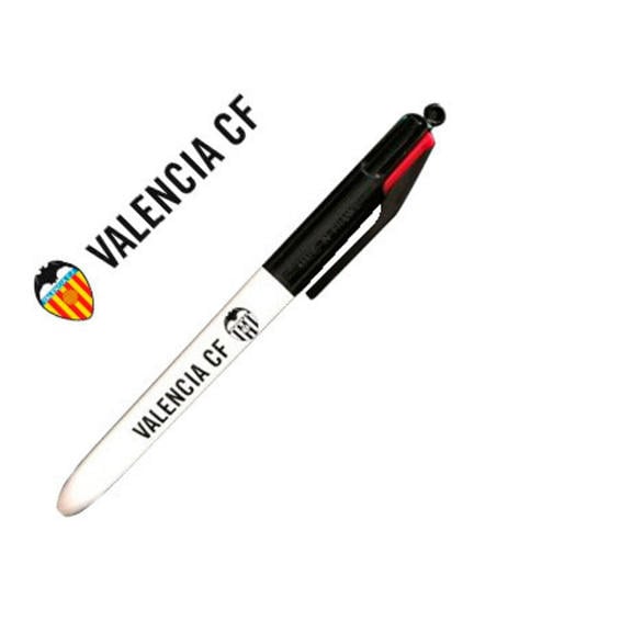 Boligrafo bic 4 colores blanco y negro valencia cf