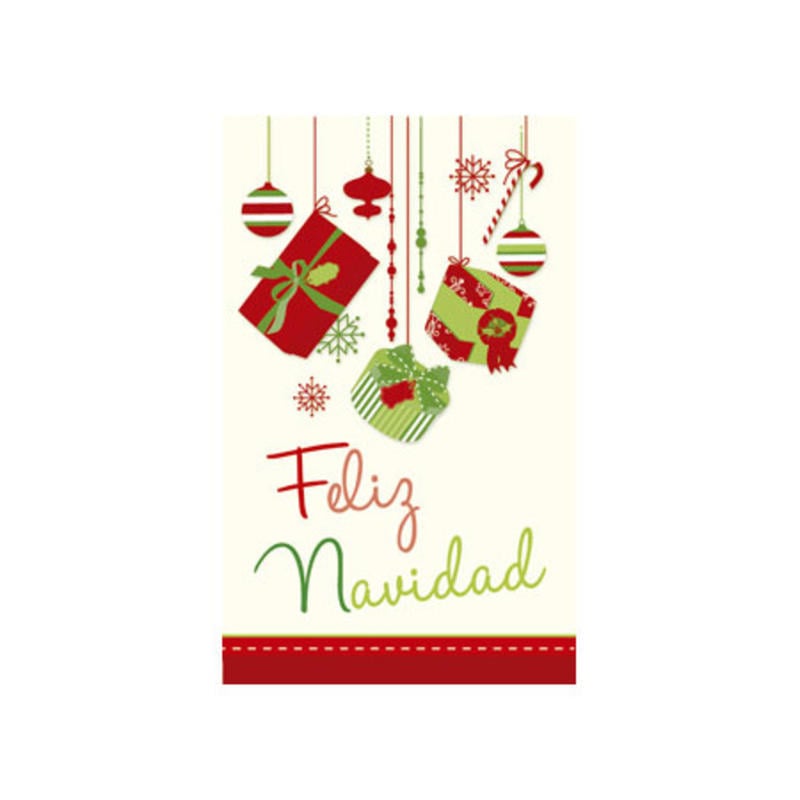 Etiqueta arguval feliz navidad mod. 140 rollo de 250 unidades