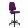 Taburete ergonómico con mecanismo y regulable en altura morado - T14CPB760RN