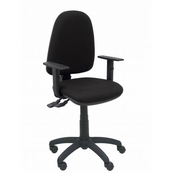 Silla Aýna S bali negro con brazos regulables