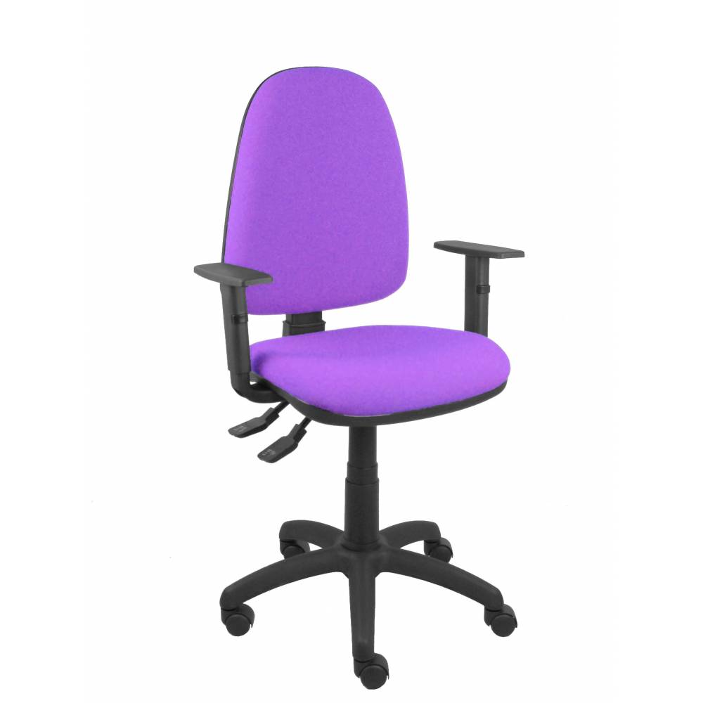 Silla Aýna S bali lila con brazos regulables