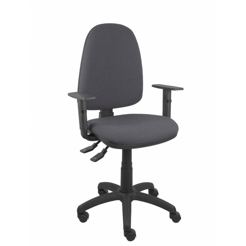 Silla Aýna S bali gris oscuro con brazos regulables